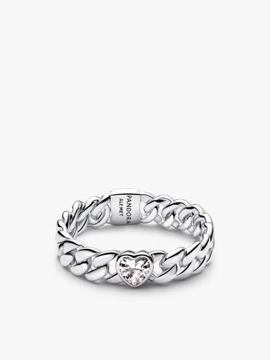 Cuban Heart Friendship Ring Duo