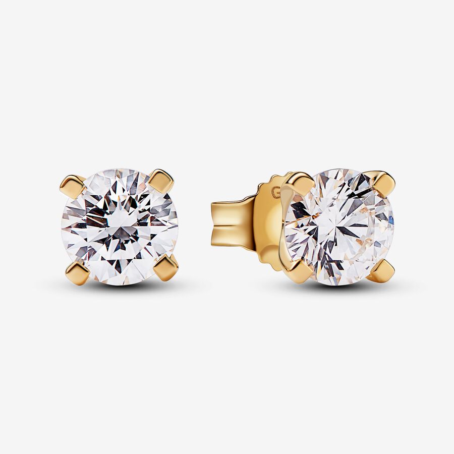 Pandora Era Lab-grown Diamond Stud Earrings 1.00 carat tw 14k Gold image number 0