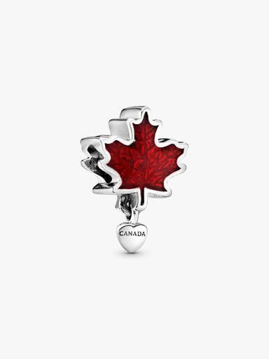 Canada Red Maple Leaf Charm