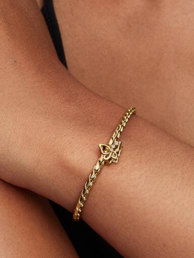 Butterfly Openwork Charm