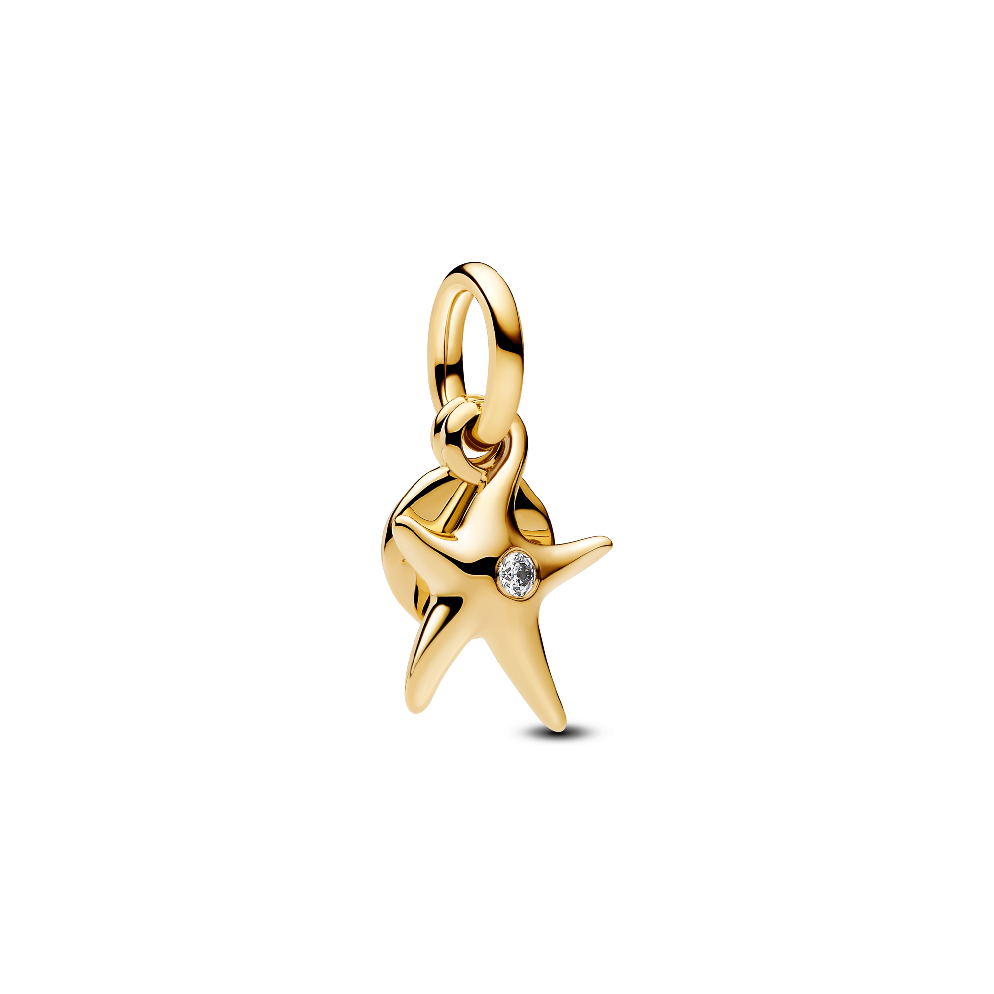 Seahorse and Starfish Charm Necklace
