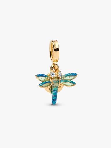 Dragonfly Double Dangle Charm