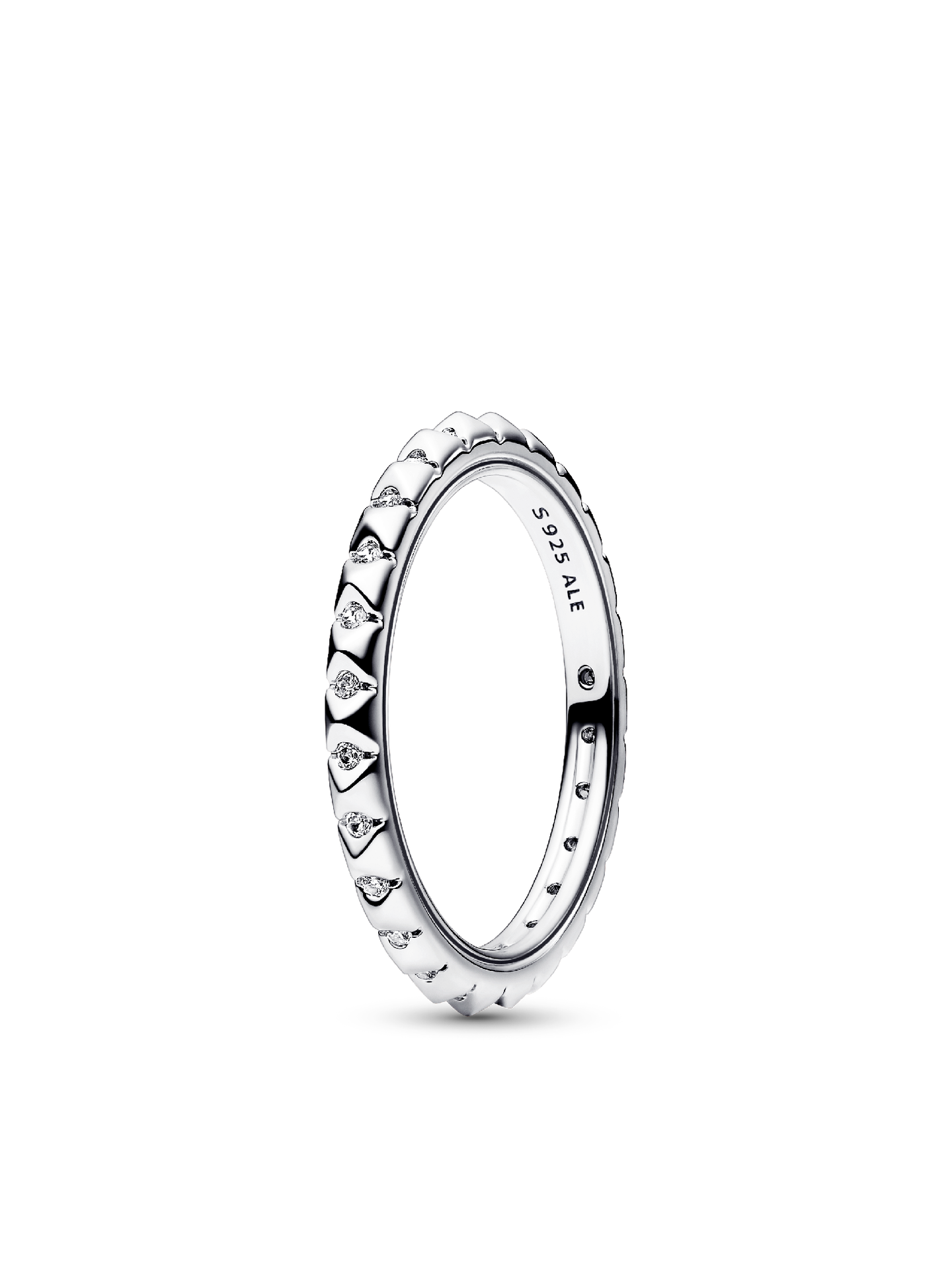 Кольцо Pandora ME Pyramids, Sterling silver, цвет: Серебро — фото 1