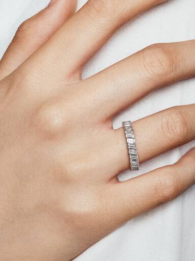 FINAL SALE - Sparkling Ice Cube Ring