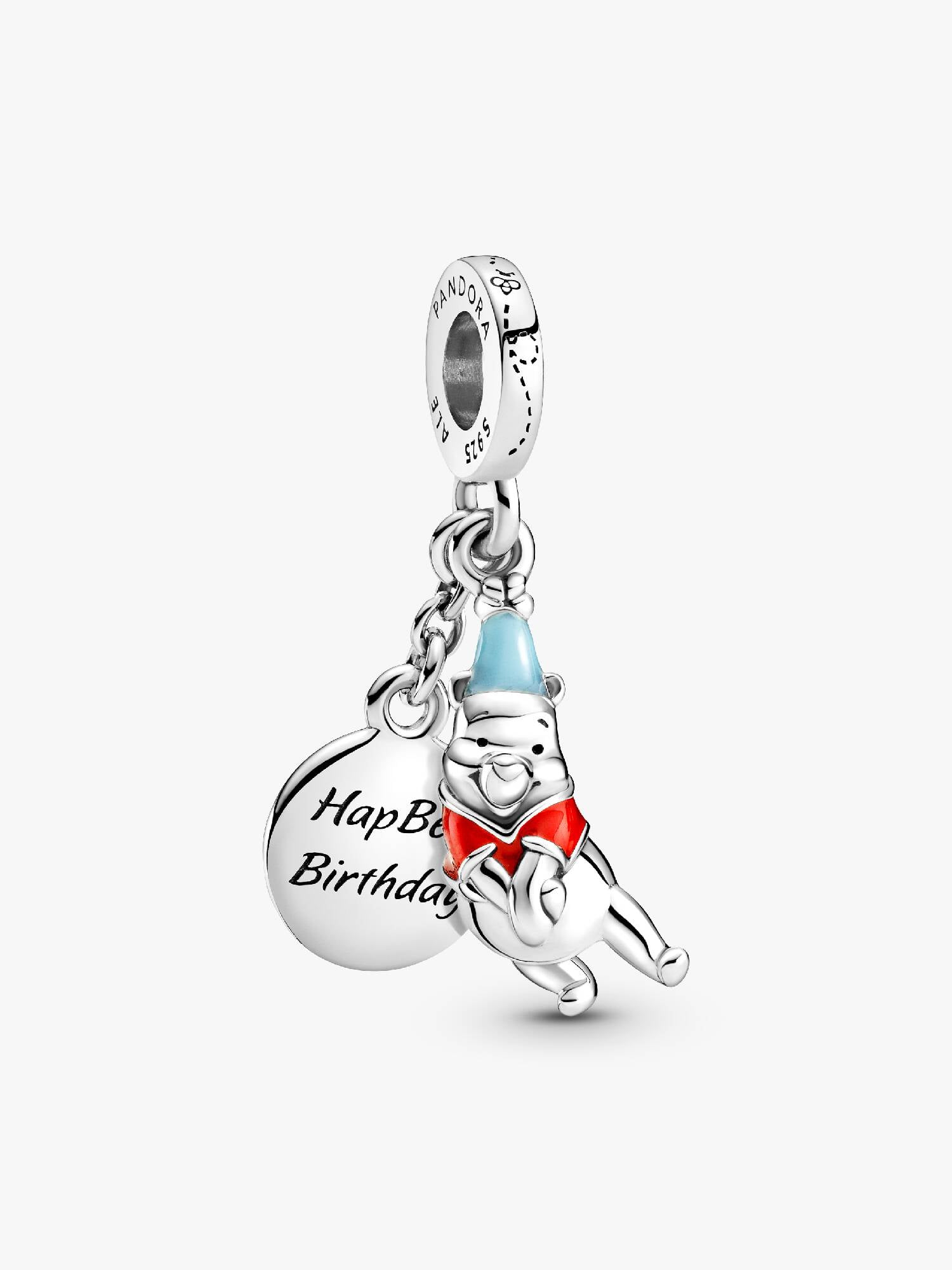 FINAL SALE - Disney Winnie the Pooh Birthday Dangle Charm