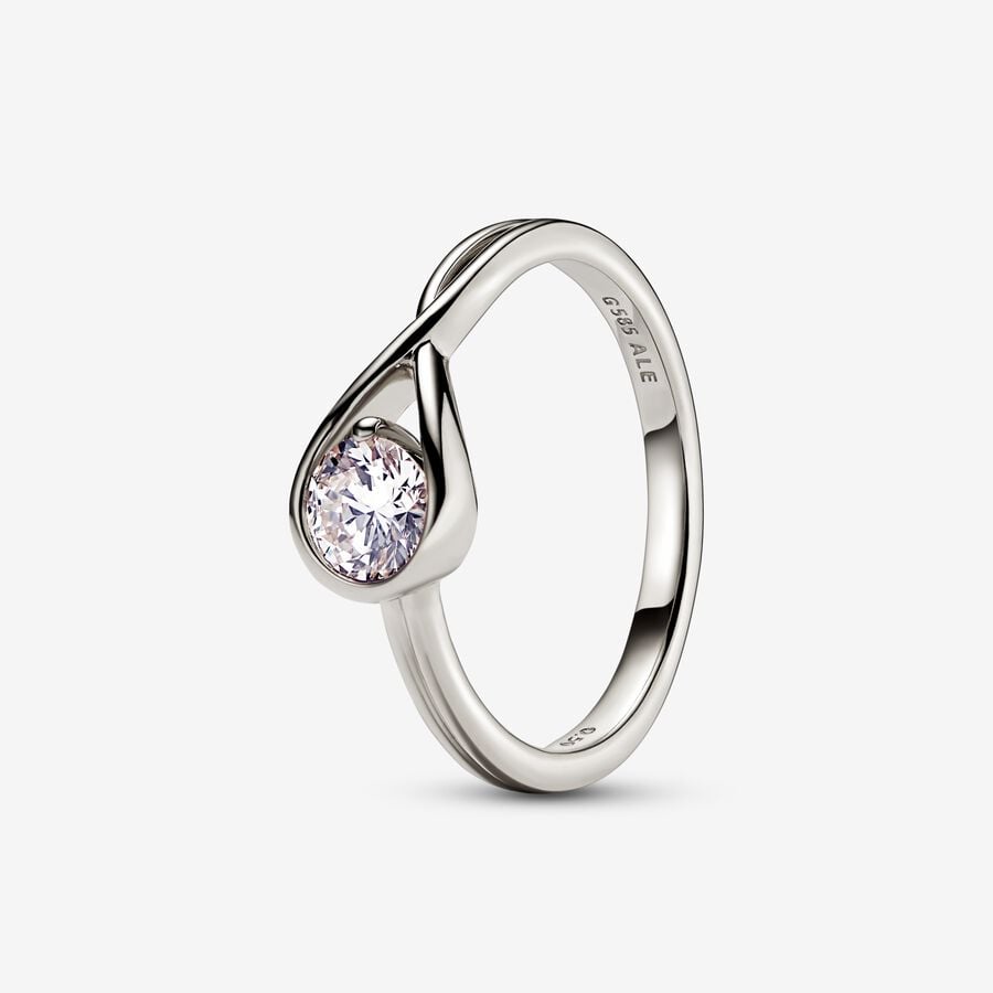 Pandora Infinite Lab-grown Diamond Ring 0.50 carat tw 14k White Gold image number 0
