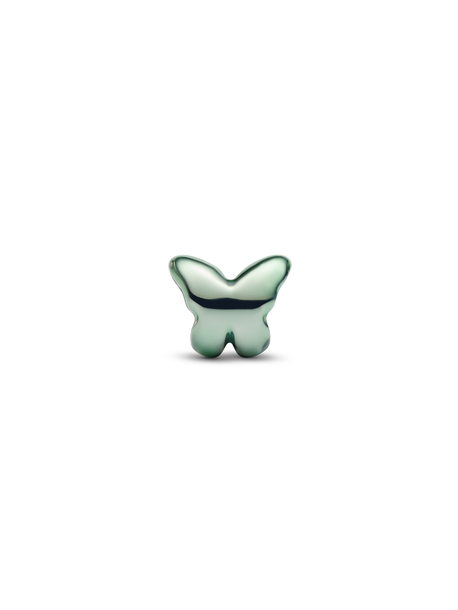 Green Butterfly Mini Charm