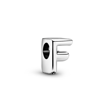 Letter F Alphabet Charm