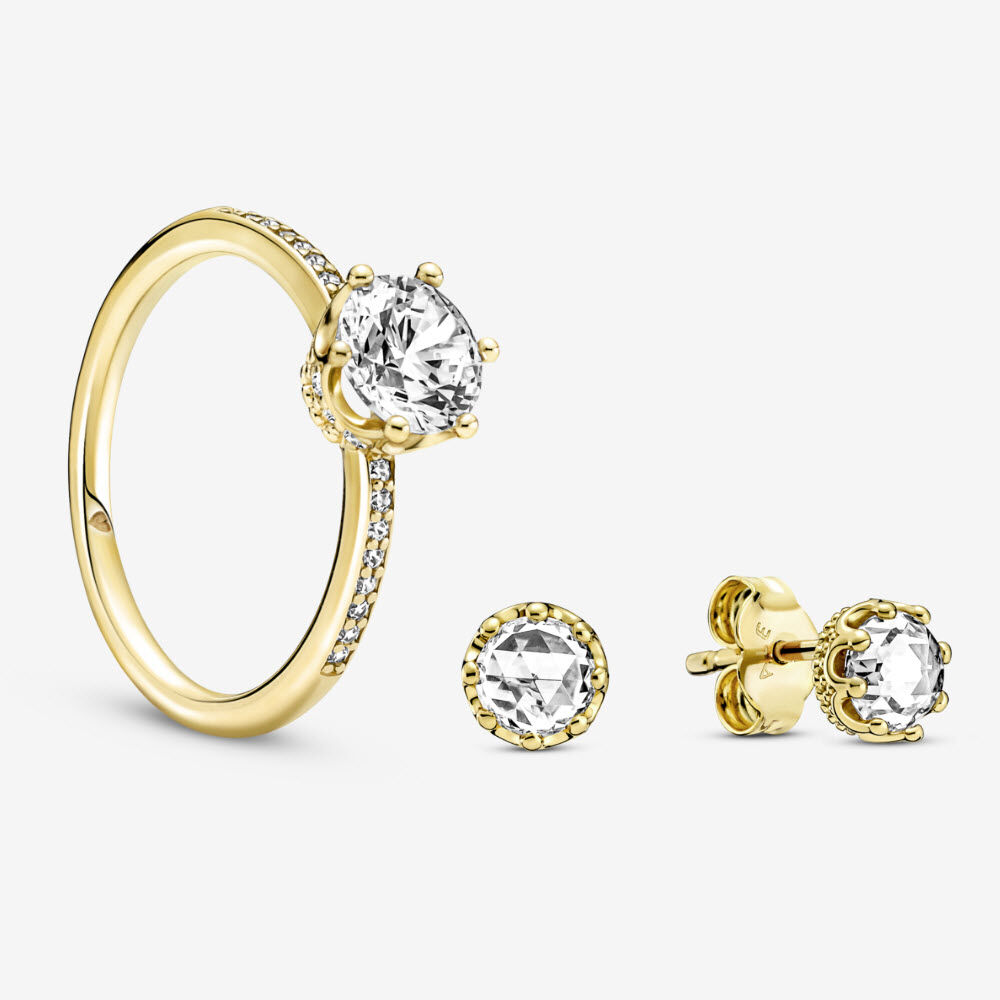 1.09 CTW Diamond Ring and Earrings Set 14K White Gold JS100 sep (PRE-ORDER)  | eBay