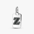Letter Z Rectangle Pendant Letter Z Rectangle Pendant
