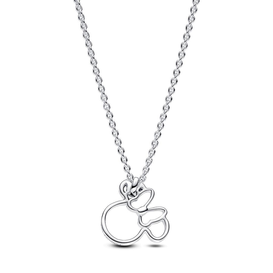 Disney Minnie Mouse Silhouette Collier Necklace