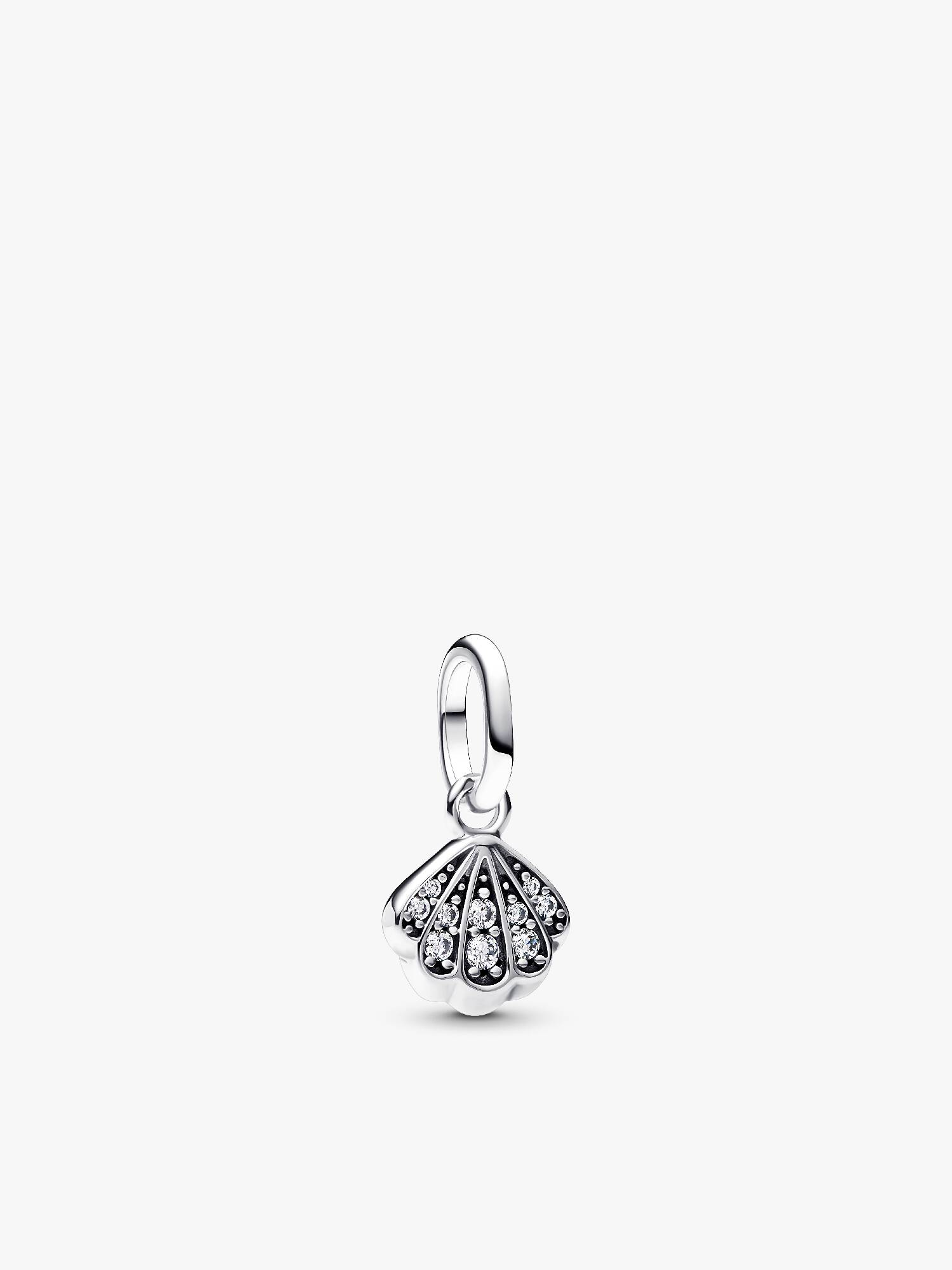 Sparkling Shell Mini Dangle Charm