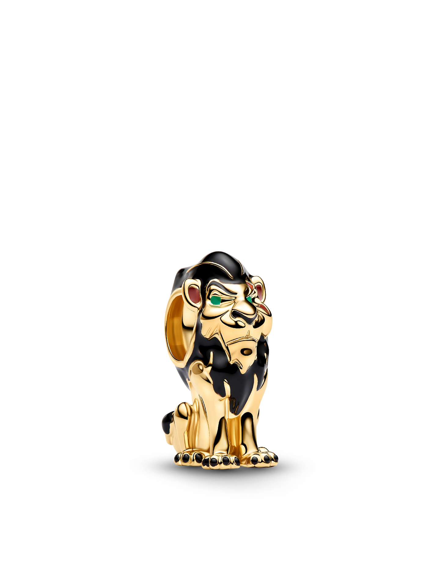 Женский шарм Pandora Disney Villains Scar Charm, цвет: Позолоченный — фото 1