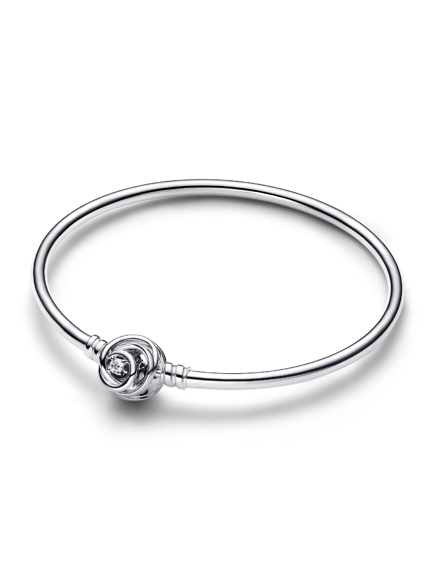 FINAL SALE - Pandora Moments Encircled Clasp Bangle