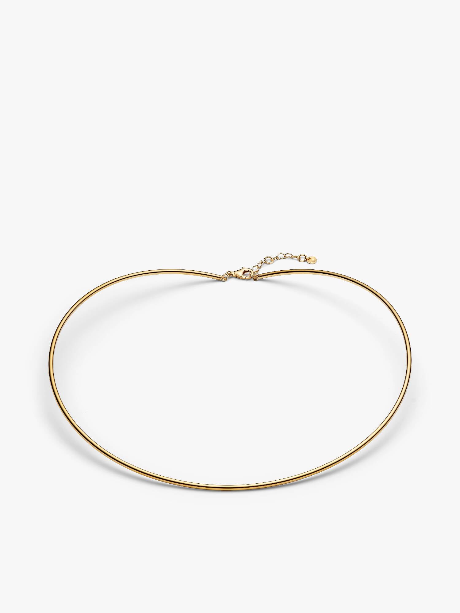 Tubular Choker Necklace