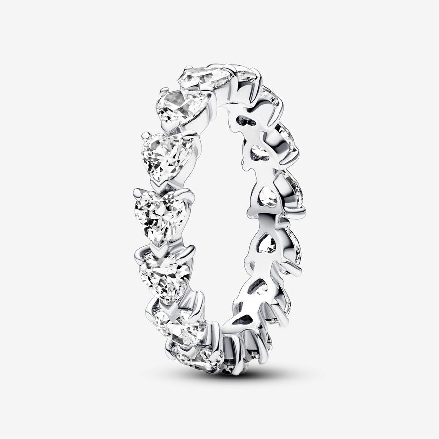 Sterling Silver Cubic Zirconia Eternity Spacer Charms - Available
