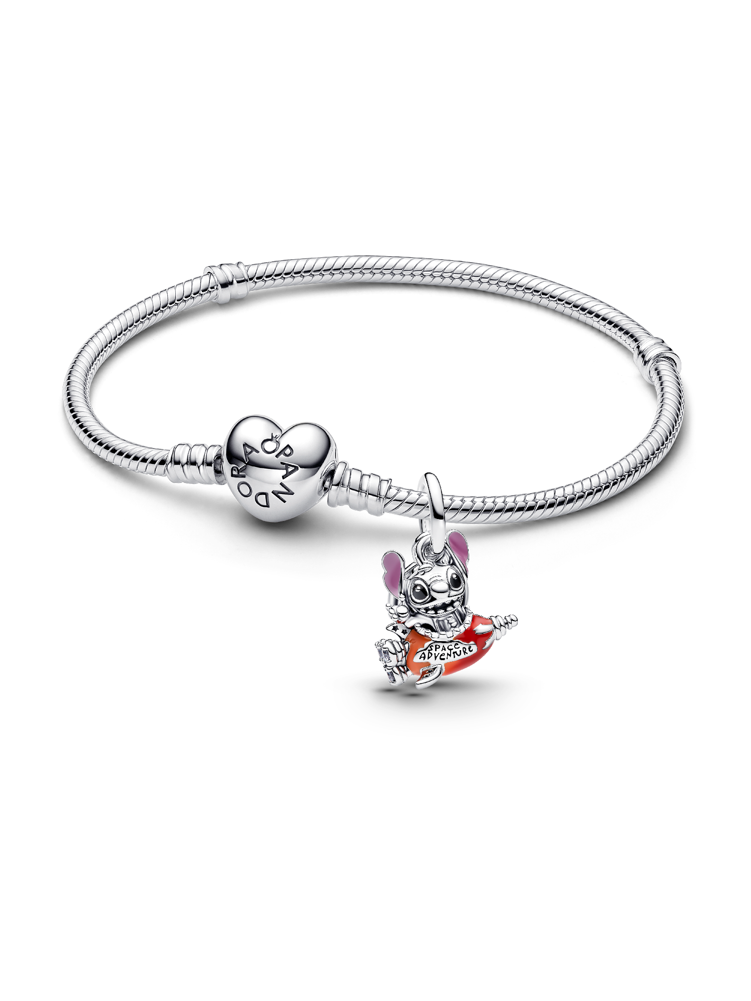 Disney Stitch Space Adventure Charm Bracelet Set