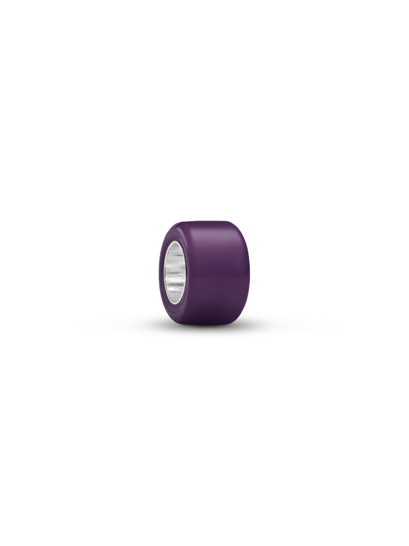 Purple Murano Glass Mini Charm