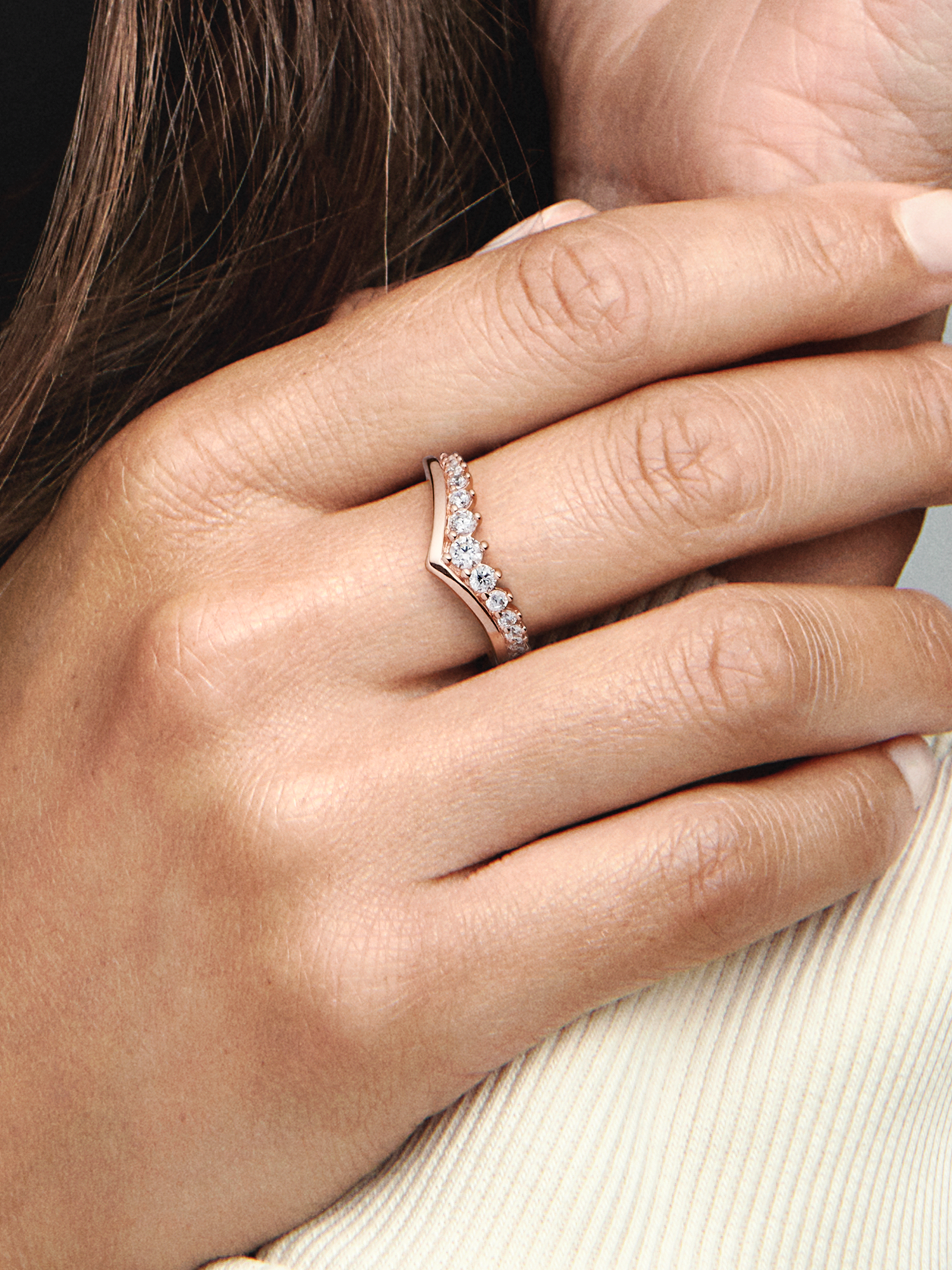 Pandora Timeless Wish Floating Pavé Ring