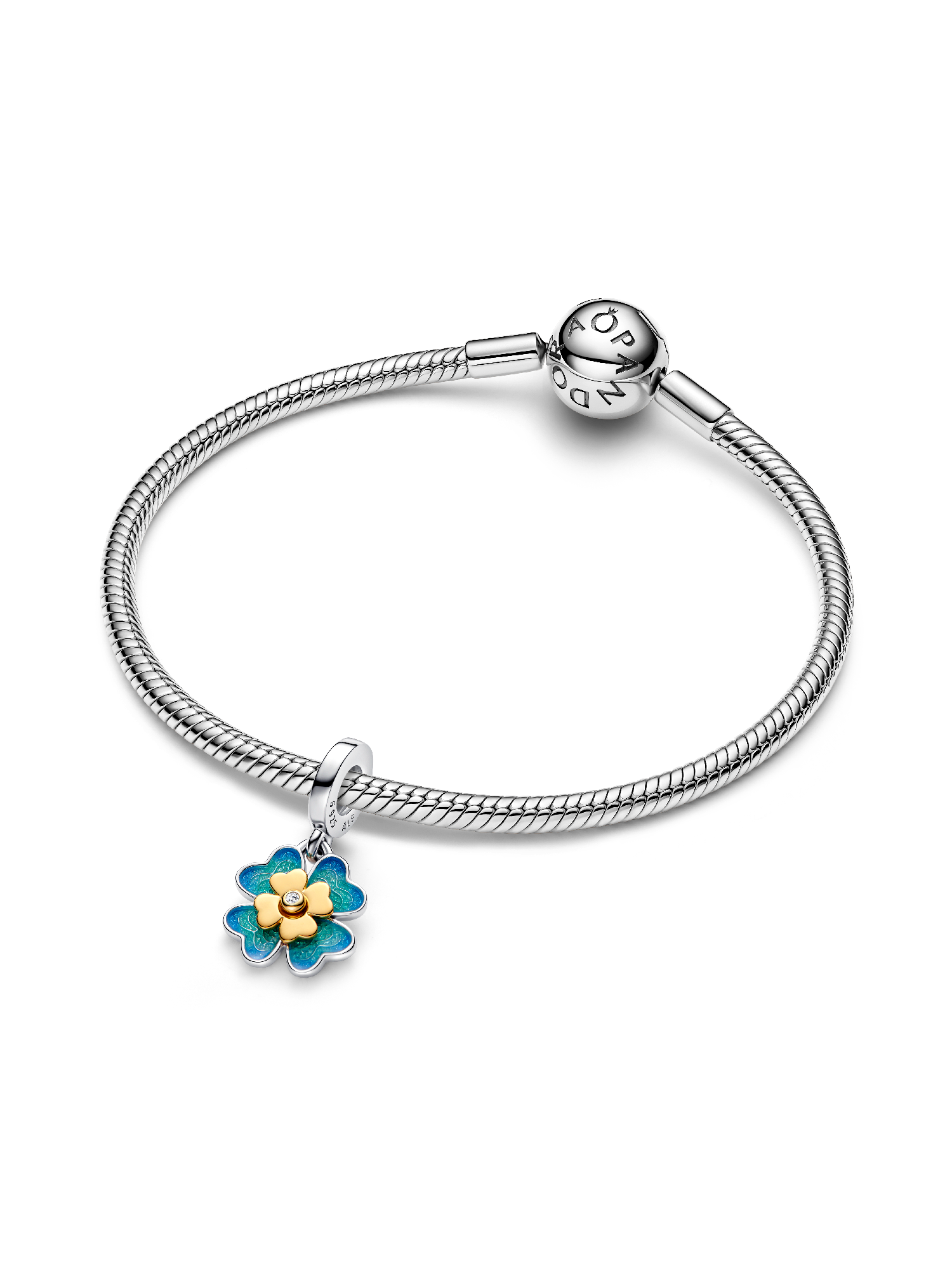 2025 Four Leaf Clover Lab-Grown Diamond Dangle Charm