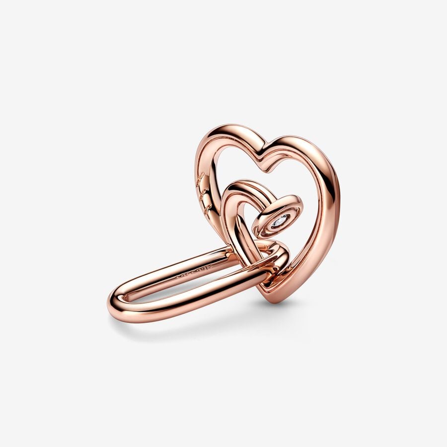 FINAL SALE - Pandora ME Styling Nailed Heart Double Link image number 0