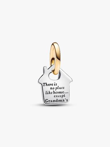 FINAL SALE - Two-tone Grandma's House Dangle Charm