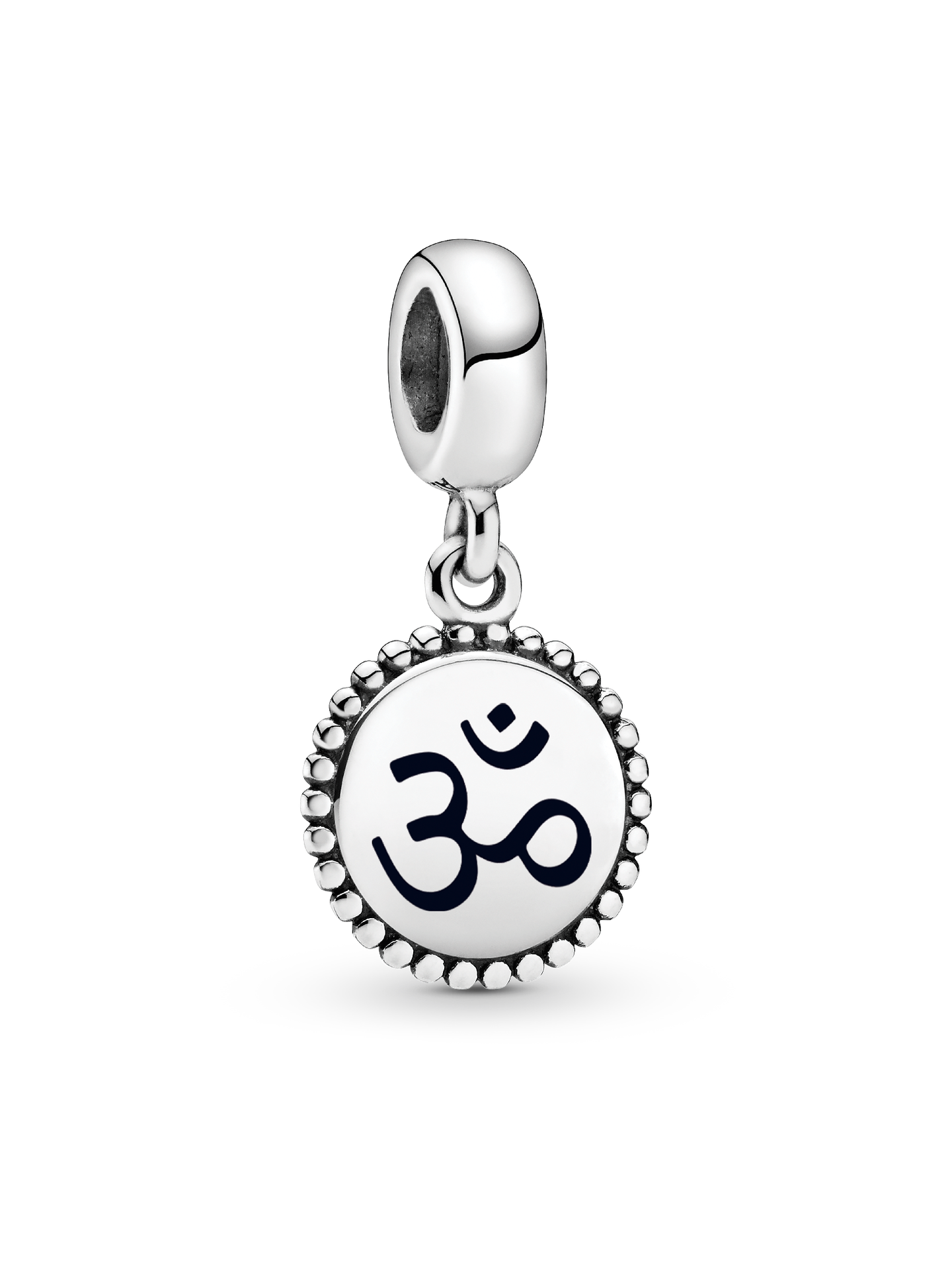 Женский шарм Pandora Ohm Dangle Charm, цвет: Серебро — фото 1