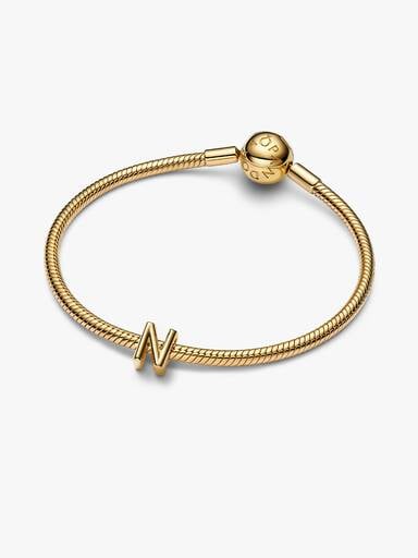 Letter N Alphabet Charm