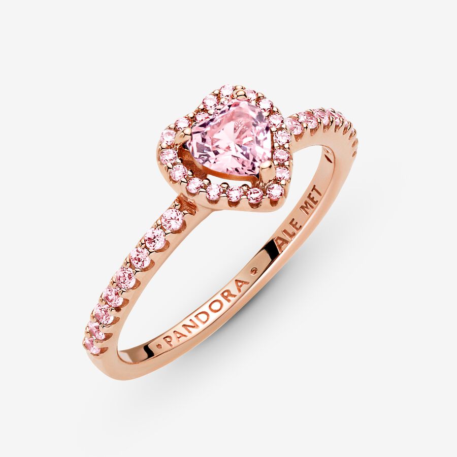 Pretty in Pink Heart Ring – Pandora's Box Inc