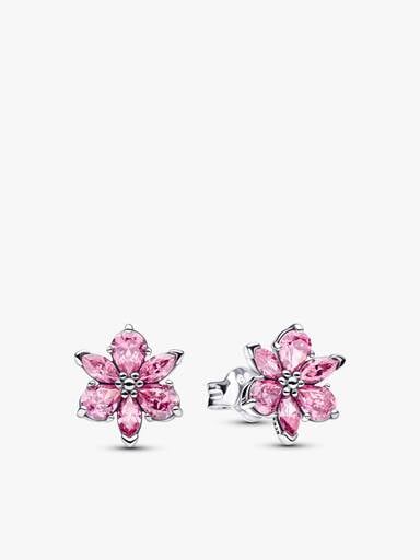 Pink Herbarium Bloom Earring & Necklace Set
