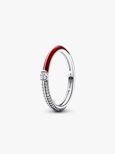 FINAL SALE - Pandora ME Pavé & Red Dual Ring