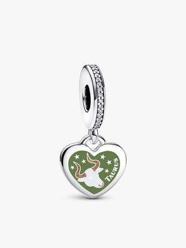 Taurus Dangle Charm Bracelet Set