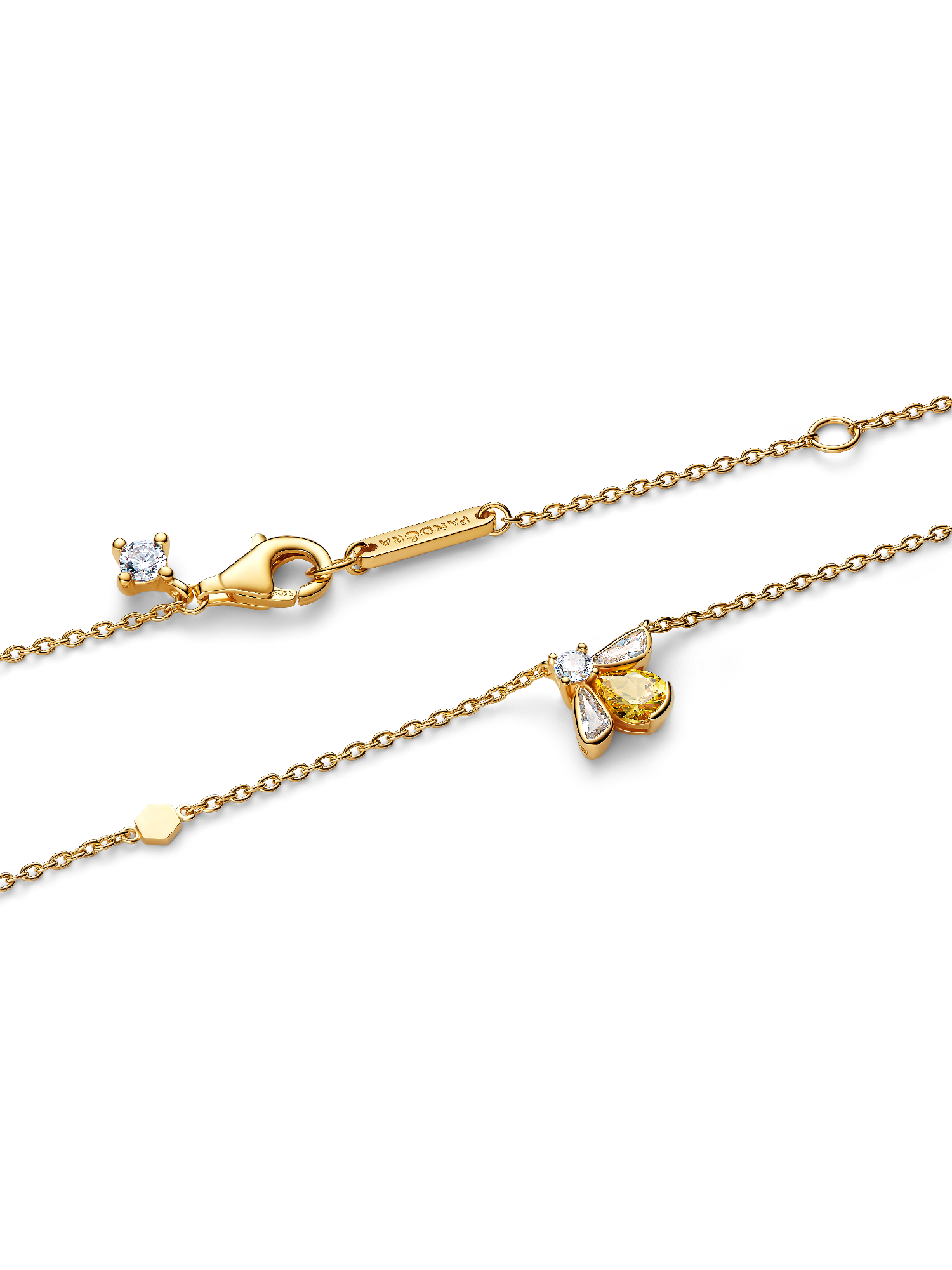 Honey Bee Pendant Necklace