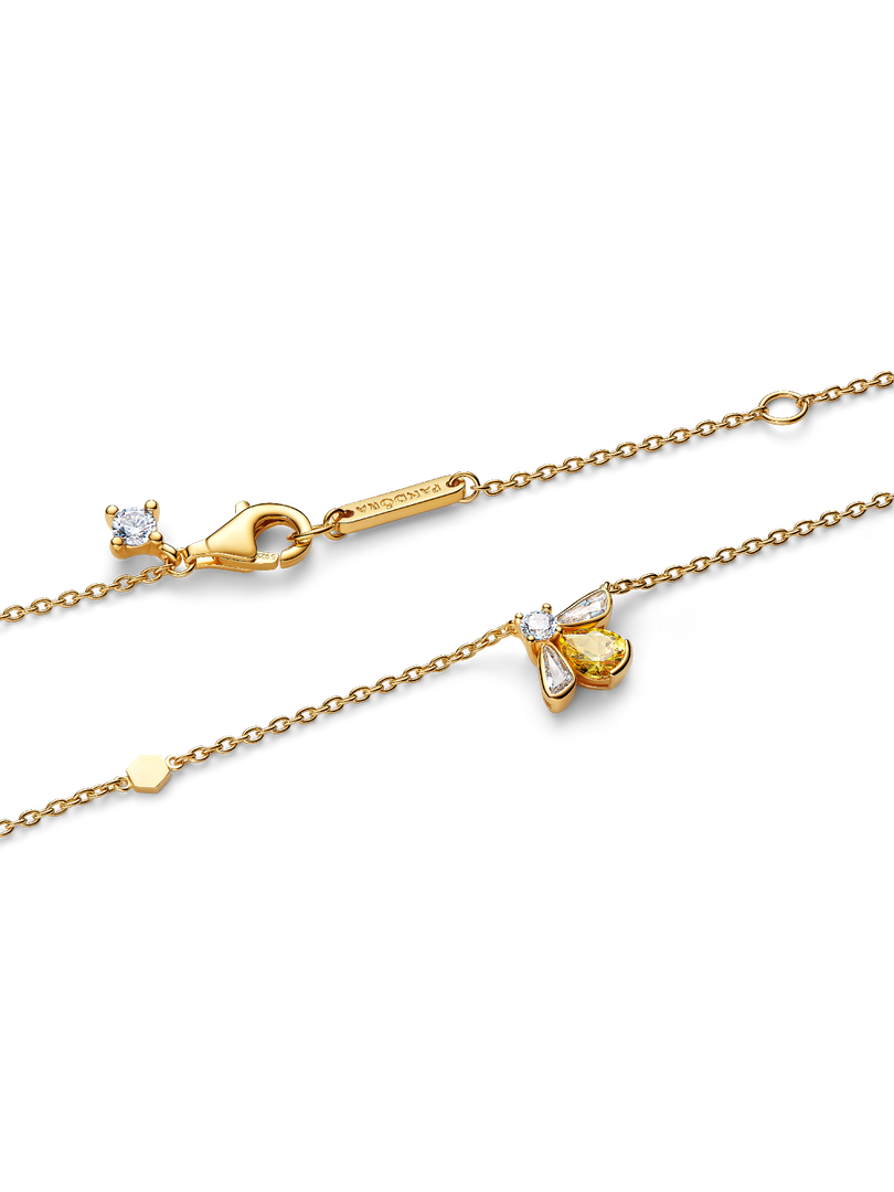 Honey Bee Pendant Necklace