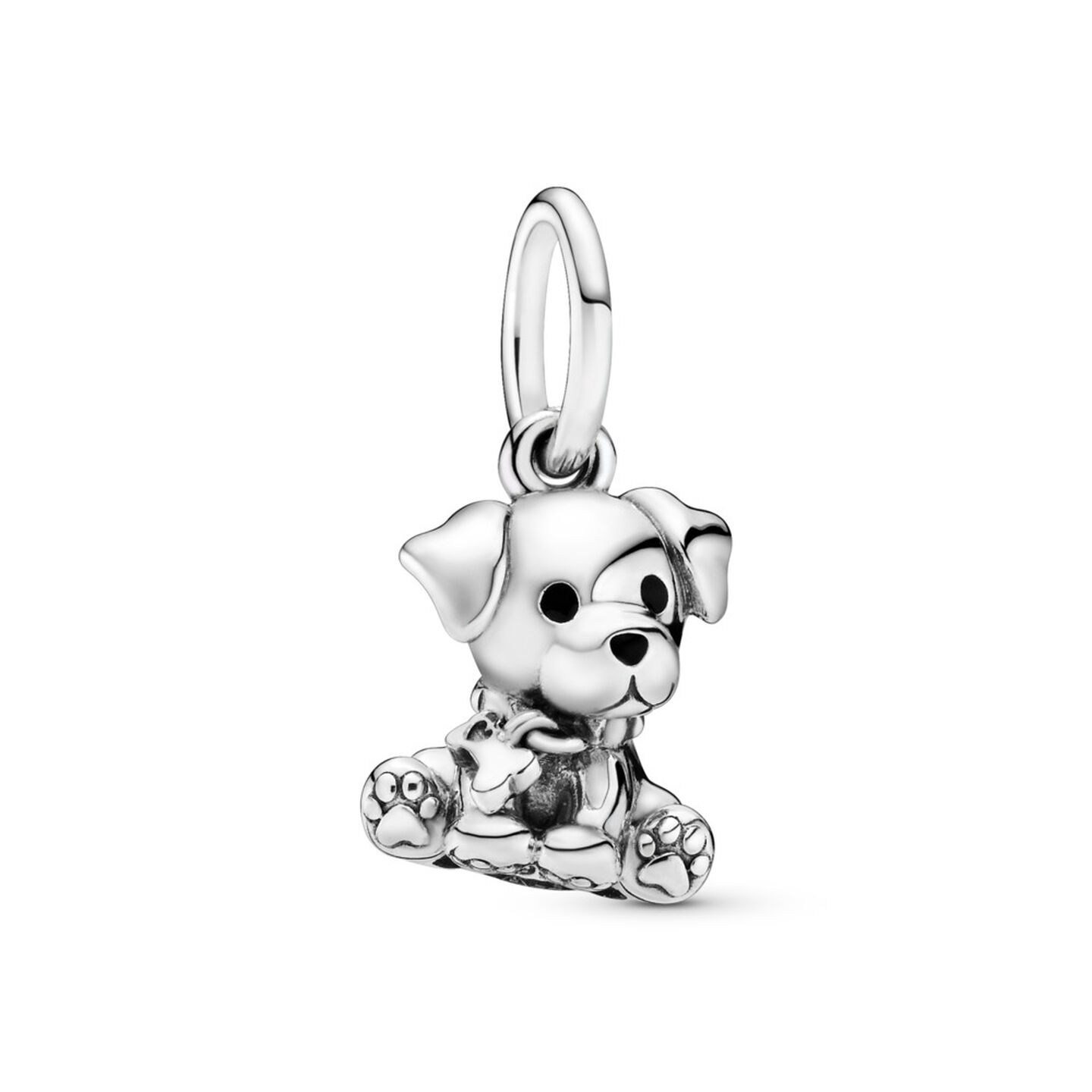 Женский шарм Pandora Labrador Puppy Dog Dangle Charm, Sterling silver, цвет: Серебро — фото 2
