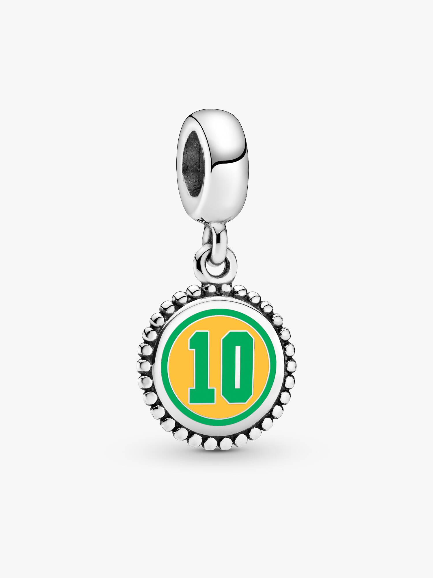 Brazil #10 Soccer Charm