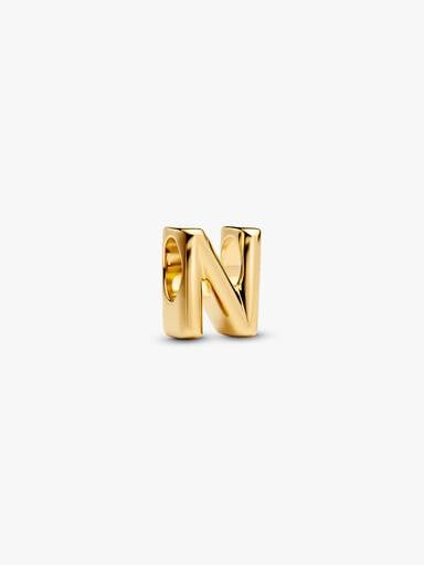 Letter N Alphabet Charm