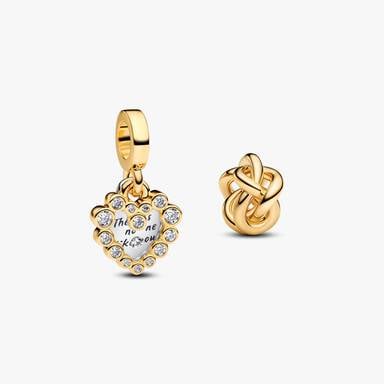 Golden Mother's Love Charm Duo