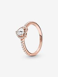 Sparkling Elevated Heart Ring Sparkling Elevated Heart Ring