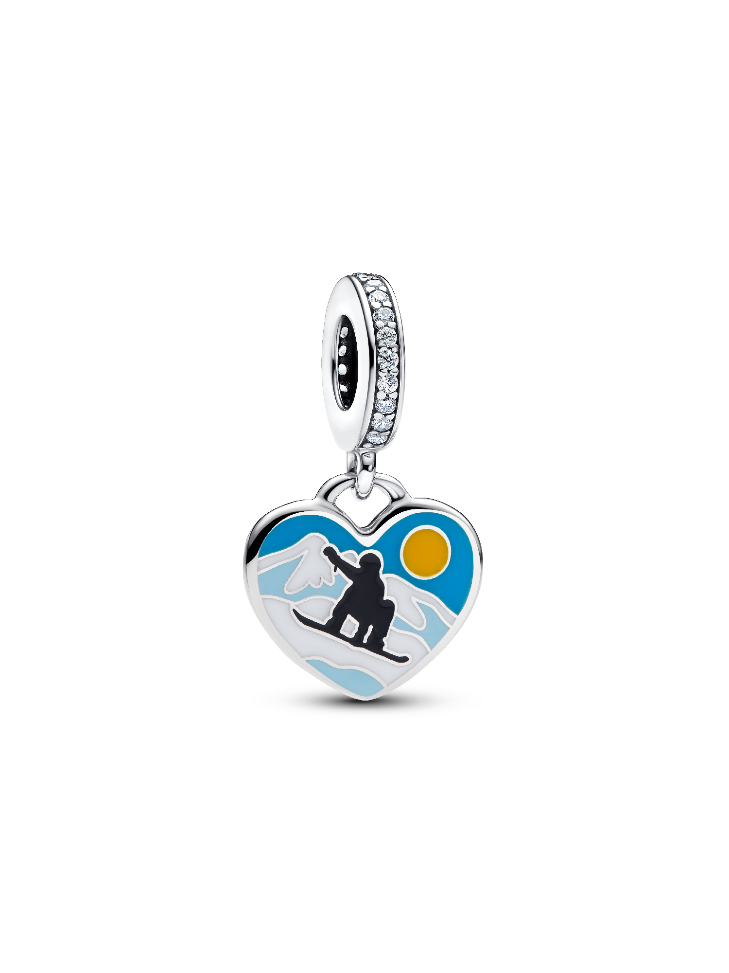 Snowboarder Charm