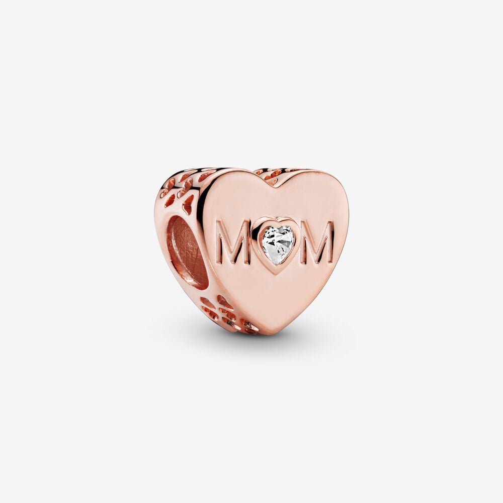 Mother Heart in Pandora Rose™ Charm | Rose gold plated | Pandora US