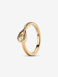 Pandora Infinite 14k Gold Lab-grown Diamond Ring Pandora Infinite 14k Gold Lab-grown Diamond Ring
