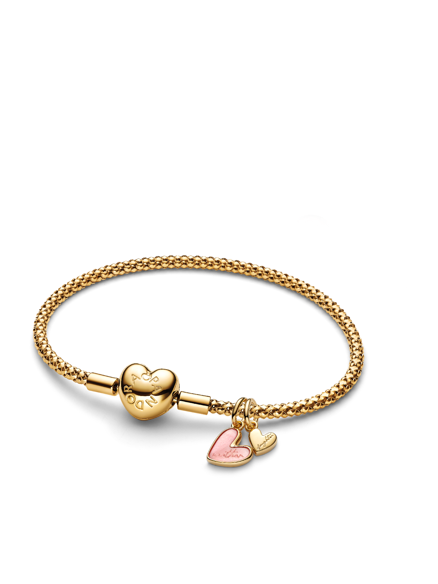 Mother Daughter Splittable Engraved Charm Bracelet | Pandora US