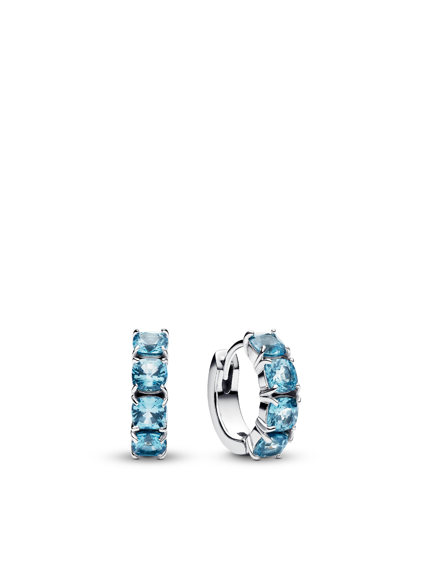 Женские серьги Pandora Light Blue, цвет: Серебро — фото 1