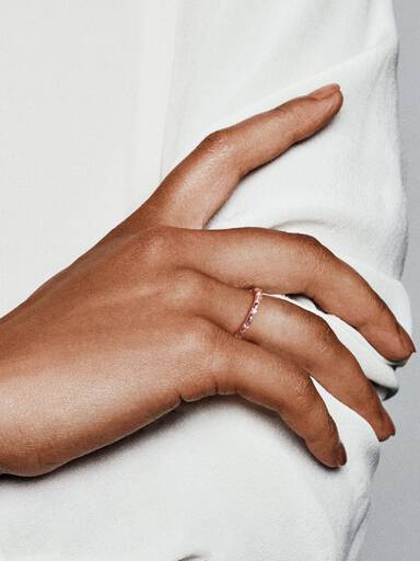 FINAL SALE - Flower Petals Band Ring