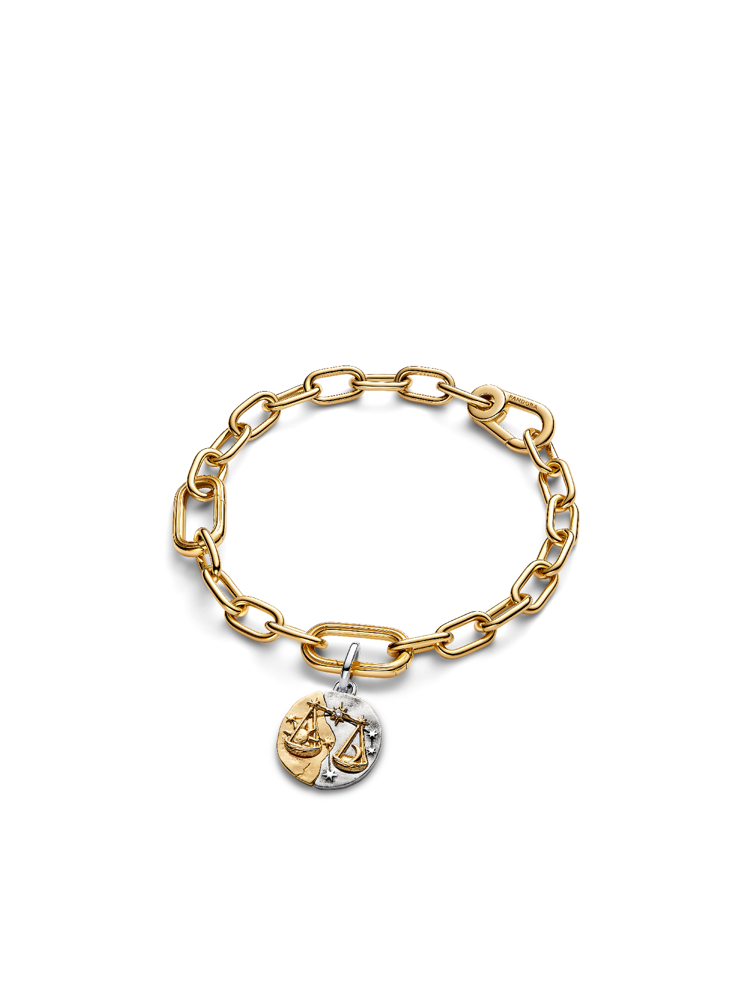 Libra Medallion Charm Bracelet Set