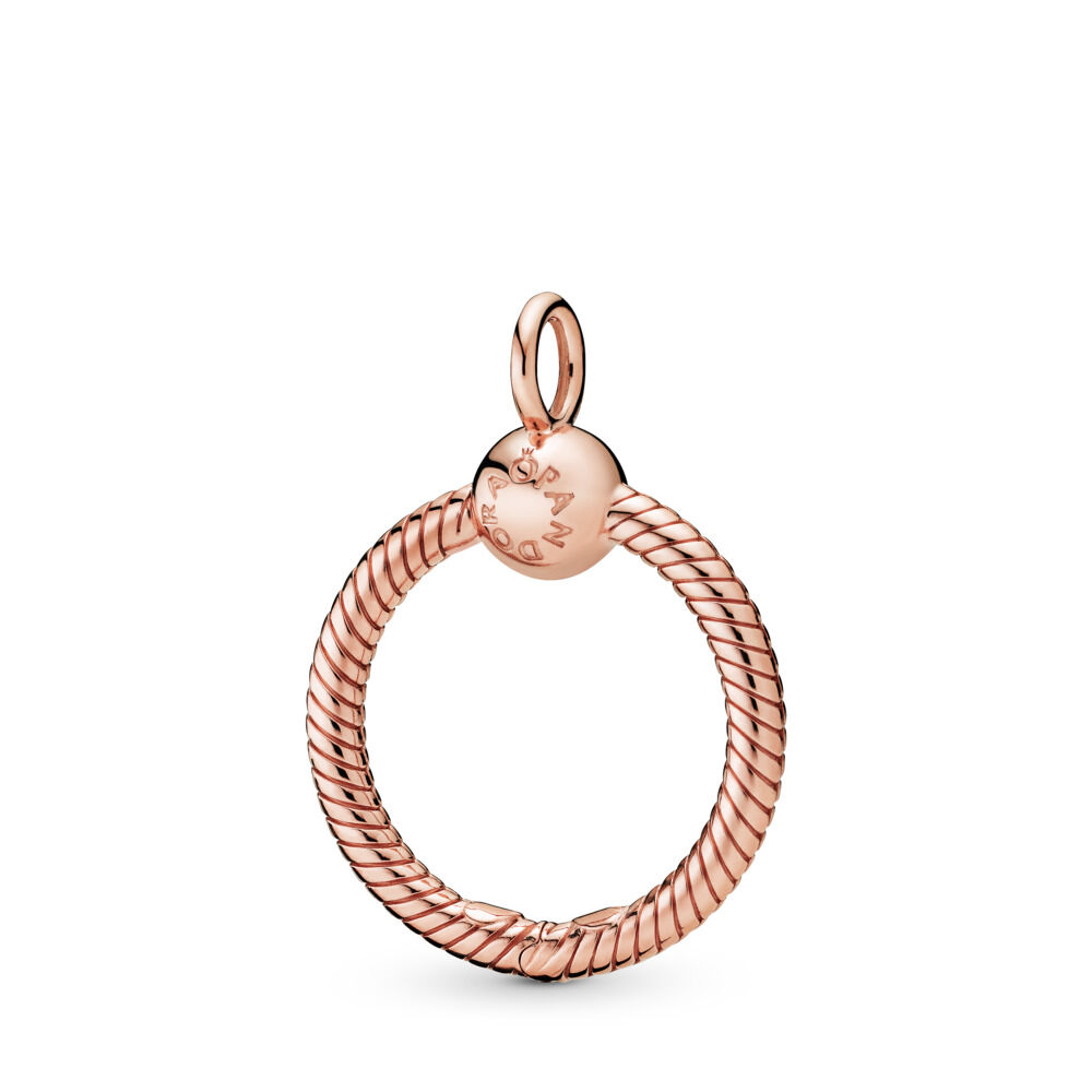 Pandora Moments Small O Pendant | Rose 