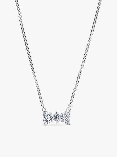 Sparkling Bow Jewelry Set