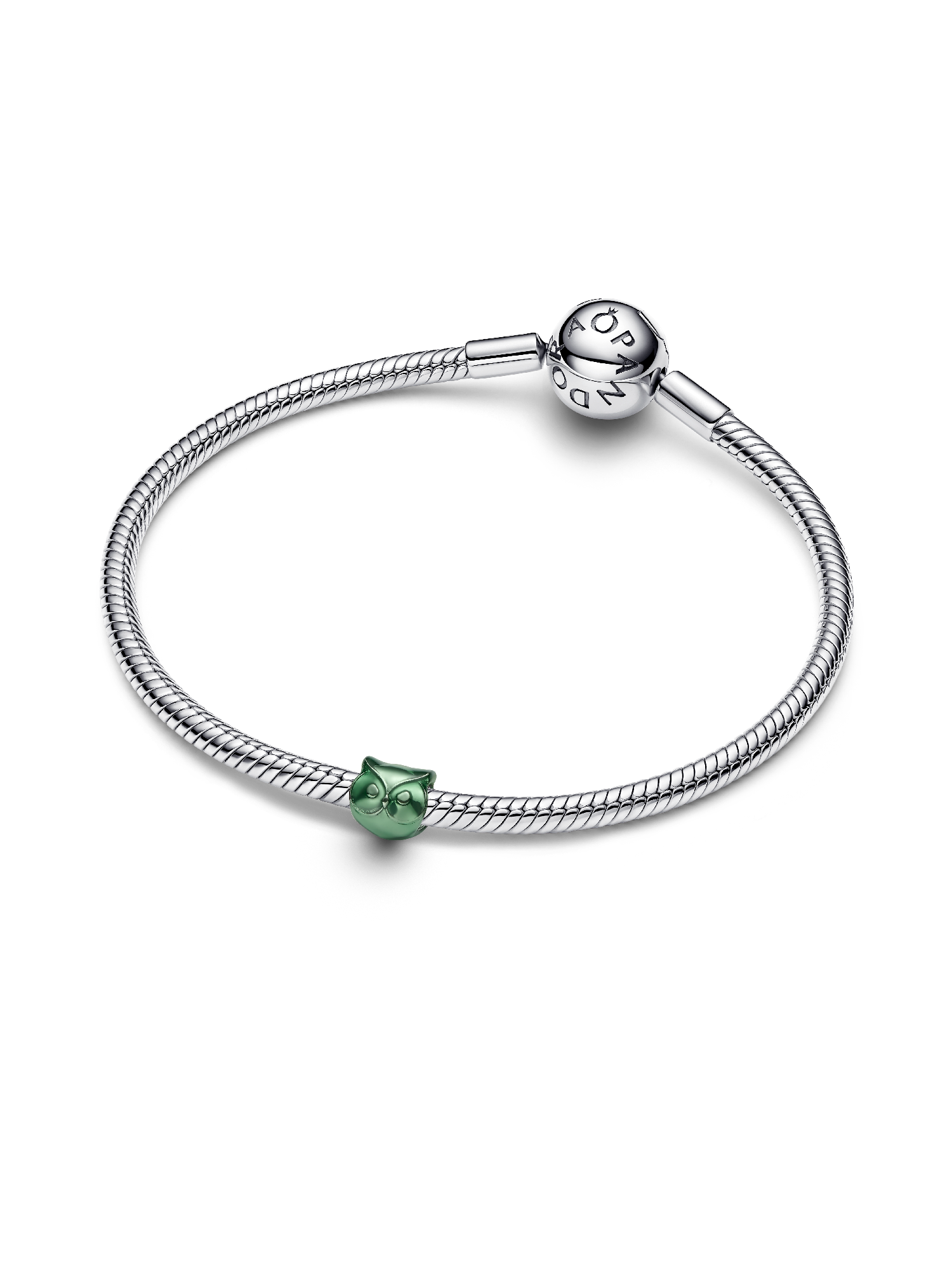 Green Owl Mini Charm