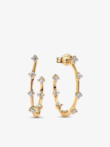 Lab-Grown Diamond Station Earring and Ring Set